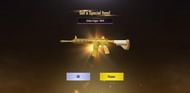 Golden Trigger M416 in BGMI and PUBG Mobile (Image via Krafton)